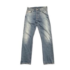 Levi’s 501 Mens Jeans W33 L34 Vintage 90s/00s Made in Mexico Y2K Button Fly Blue
